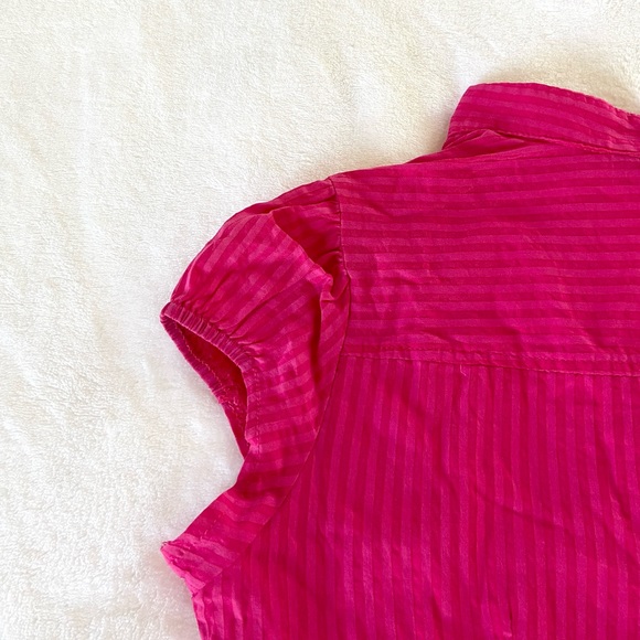 Vintage Y2K Raspberry Blouse - Picture 5 of 6